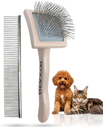 Dog slicker brush for toy - brush,